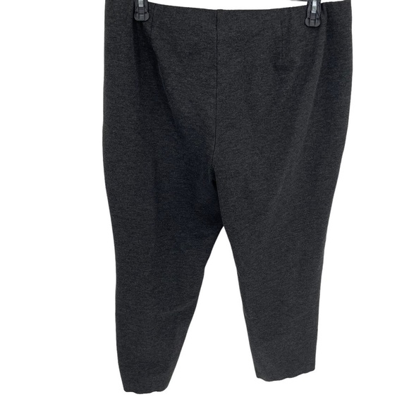 J. Jill Ponte Pull On Slim Leg Elastic Waist Pants in Dark Gray Women’s Size XL - Picture 2 of 7